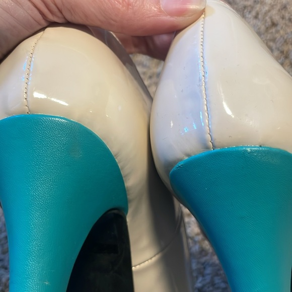 TUK Peacock Anti Pop Heels Sz 10 - Picture 11 of 11